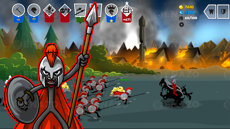 Stick War 3 4 by Enazo stick war 3 mod apk unlimited gold